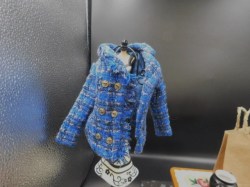 doug james antiquing blue jacket